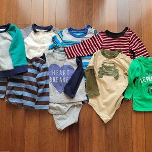8-piece Boys Long sleeve bundle